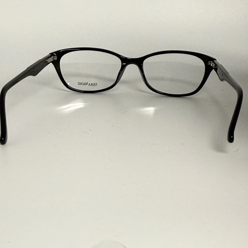 Vera Wang VA06 BK Black Cat Eye Eyeglasses Frames 53-17-140‎ Womens Eyewear